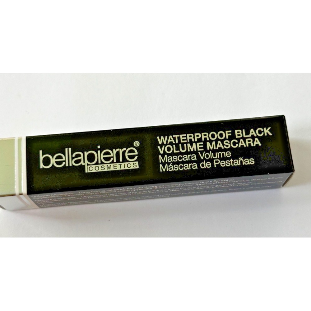 Bellapierre Cosmetics Waterproof Black Volume Mascara New